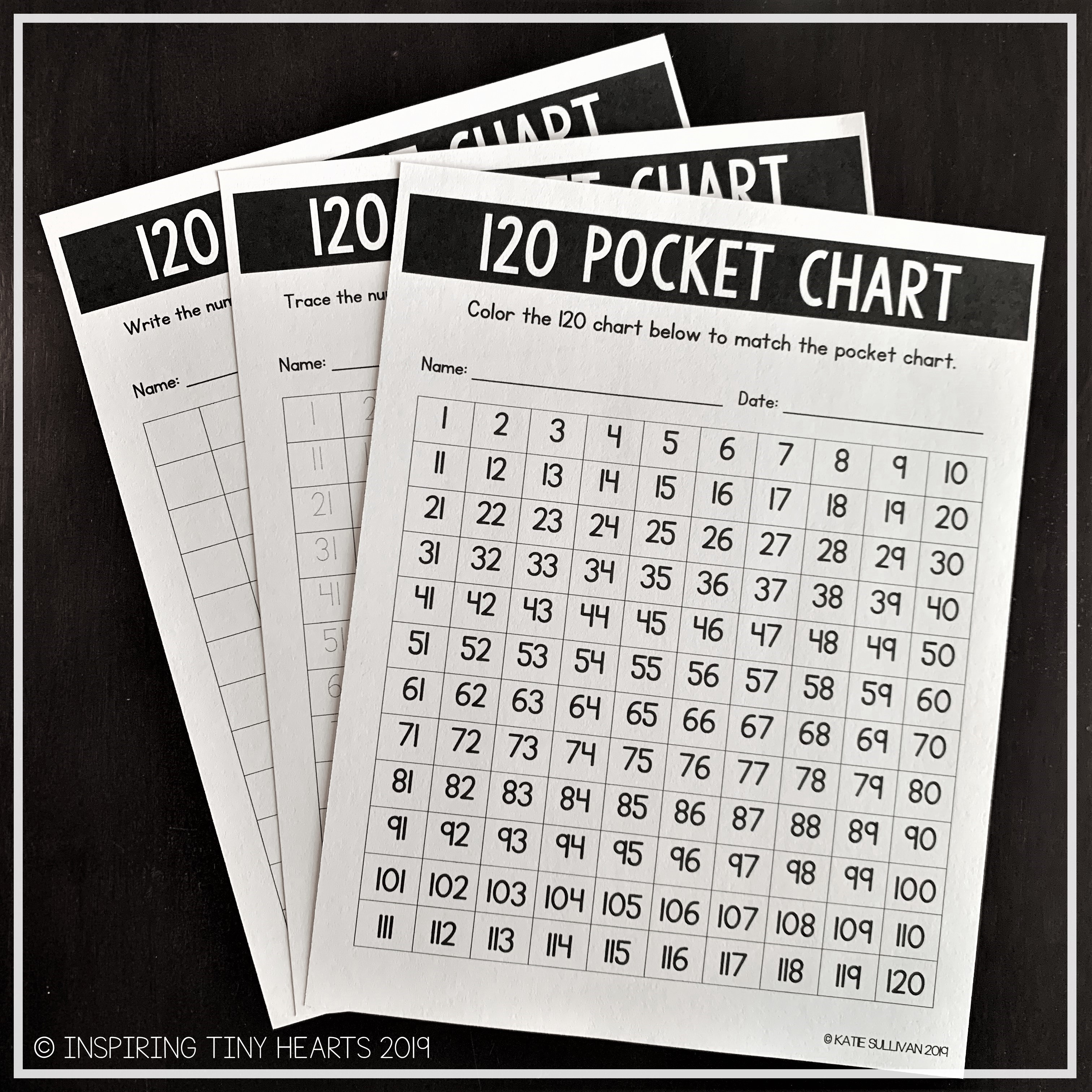Paper Pocket Chart